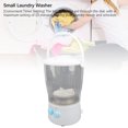 thumbnail image 4 of Compact Washing Machine, Automatic Waterflow Direction Changing, Effective Cleaning, 85W 10L Up to 15 Minute Timer, Small Laundry Washer for Home Apartment,, 4 of 7