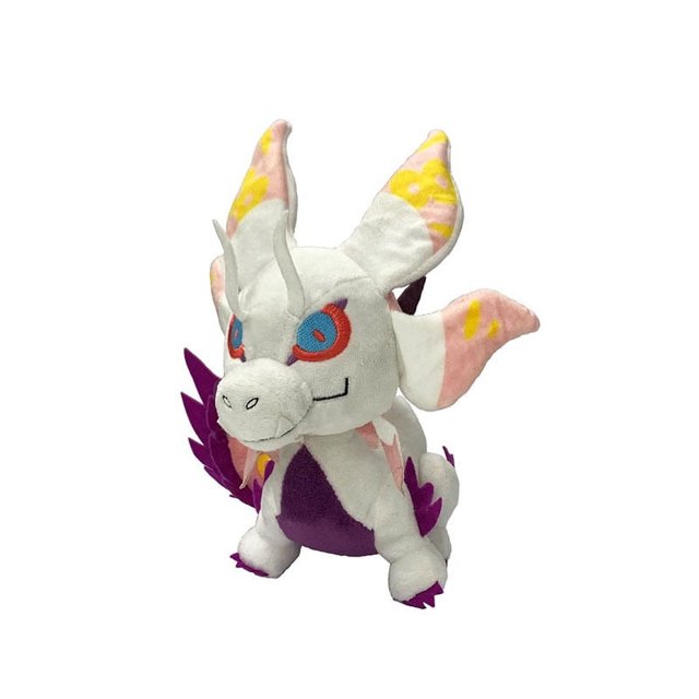 Poupée Monstre Chasseur Peluche Poupée Capcom Heavenly Huilong Slaying Dragon Thunder Wolf Dragon Moon Xunlong Poupée Mini