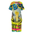 thumbnail image 4 of Planet Claire-vestido holgado con bolsillos para mujer ropa de lujo de verano vestido de Graduación, 4 of 7