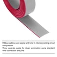 thumbnail image 3 of 28AWG IDC Wire Flat Ribbon Cable 3 m/9.8ft Length 1mm Pitch 20 Pin Gray, 3 of 5
