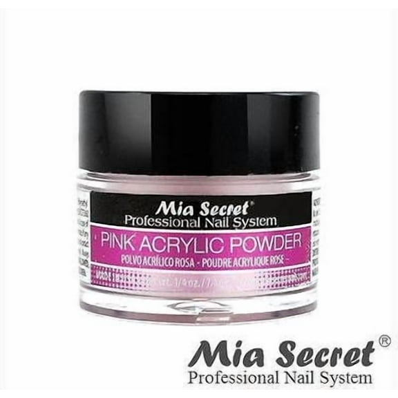 Mia Secret Acrylic Nail Powder Professional Nail System Size: 1/4 oz - Pink