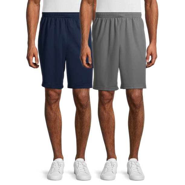 Athletic Works Athletic Works Men's Dazzle Shorts, 2Pack, up to 5XL