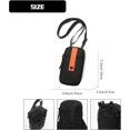thumbnail image 4 of Sunyuer Water Resistant Mini Tactical Phone Crossbody Bag, Detachable Adjustable Strap Small Sling Pouch, Waist Pack for Hiking Travel Daily Carry, Unisex, 4 of 7