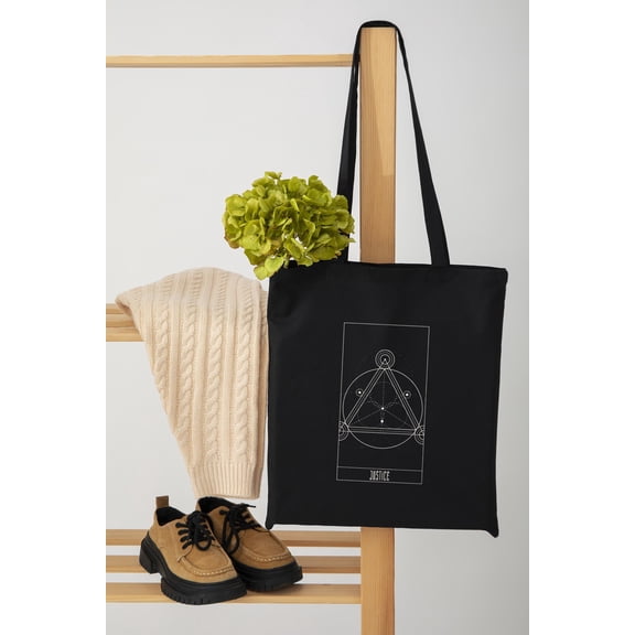 Justice Harmony And Fairness Quote Art Unisex Tote Bag D392529