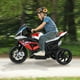 thumbnail image 3 of Costway Los niños de 12 V viajan en motocicleta con licencia BMW, juguete eléctrico de 3 ruedas con luz y música, color rojo, 3 of 4