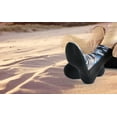 thumbnail image 4 of JIANFANG Women's Extra Long Opaque Striped Over Knee Thigh High Stockings Socks, 4 of 7