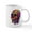 White, variant on CafePress - Vibrant Psychedelic Skull - 11 oz Ceramic Mug - Novelty Coffee Tea Cup