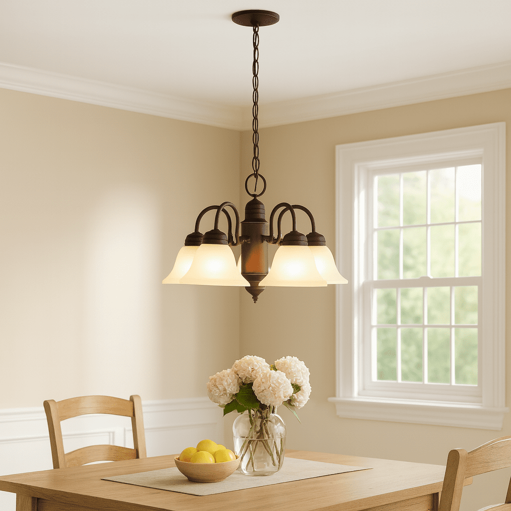 Eustacio 5 Light Dimmable Classic-Tra...