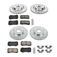 thumbnail image 3 of PowerStop Front and Rear Z23 Evolution Sport Carbon-Fiber Ceramic Brake Pad and Drilled & Slotted Rotor Kit Fits: CHRYSLER DODGE Select Models K4023, 3 of 10