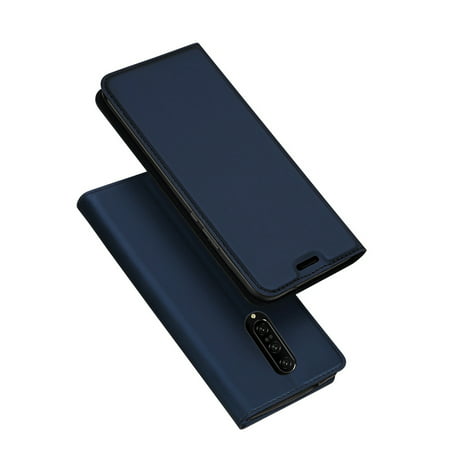 Codream Oppo Reno Z Flip Leather Case Slim Book Design Magnetic Protective Stand Cover with Card Slot