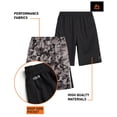 thumbnail image 2 of RBX Boys Athletic Shorts - 2 Pack Breathable Active Mesh Boys Basketball Shorts with Pockets (8-16), 2 of 7
