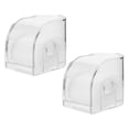 thumbnail image 2 of SHISUYAN 2pcs Transparent Watch Box Men Small Clear Acrylic Storage Case Watch Organizer Holder Watch Box Stand Display Holder, 2 of 8