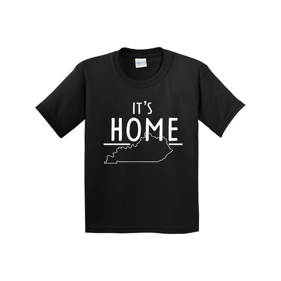 Inktastic It's Home State of Kentucky Outline Youth T-Shirt