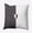 Dark Gray, variant on 16" x 16" Simply Daisy Modern Heart Polyester Accent Pillow, Cornflower Qty 1