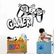 thumbnail image 5 of Susoonfo - Calcomanías decorativas de pared para niños, controlador de juegos, sala de juegos, dormitorio, decoración para habitación infantil, pegatina de pared, decoración del hogar, 5 of 8