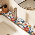 thumbnail image 2 of Yayeee Faucet Mat for Kitchen Sink 30" Diatomite Long Splash Guard Pad, Colorful Flowers Pattern, 2 of 7