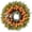 Orange, variant on Yastouay 26" Green Wreath for Front Door Fall Eucalyptus Wreath Large Outdoor for Home Decor