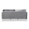thumbnail image 5 of Baxton Studio Clara Modern and Contemporary Grey Velvet Fabric Upholstered 3-Seater Sofa, 5 of 6