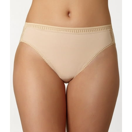 

OnGossamer Womens Cabana Cotton Hi-Cut Brief Style-024304