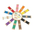 thumbnail image 1 of Juguetes de madera para colorear, clasificación de colores, regalo para niños, juguete educativo temprano de , juguete educativo, 1 of 9