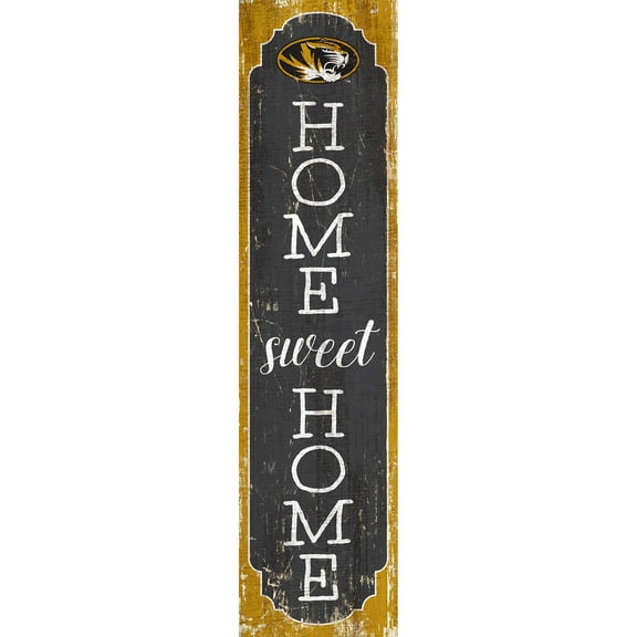 Missouri Tigers 24" Home Sweet Home Leaner Sign