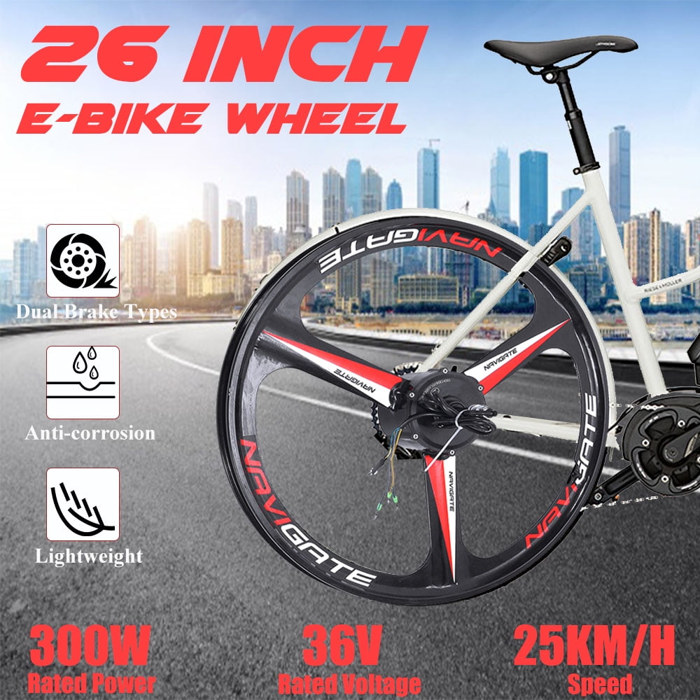 26 electric bike wheel