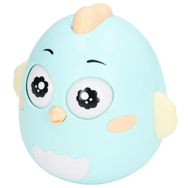 Roly Poly Toy, Early Educational Baby Strong Funny Mint Green Cute Chick Plastic For Gift