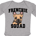 thumbnail image 4 of Inktastic Cute French Bulldog  Frenchie Squad Boys or Girls Long Sleeve Baby Bodysuit, 4 of 5