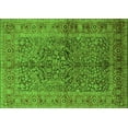 thumbnail image 1 of Ahgly Company Indoor Rectangle Oriental Green Industrial Area Rugs, 8' x 10', 1 of 4