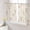 Off-White, variant on Beige Cow Skull Sheer Curtains 84 Inches Long 2 Panels Set, Window Sheer Curtains for Living Room/Bedroom, Southwestern Vintage Cowboy Boots Burlap Light Filtering Rod Pocket Curtain 52''x84''x2