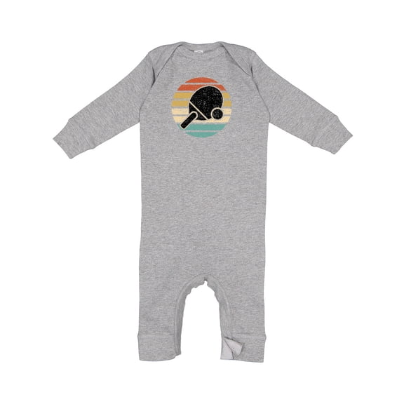 Inktastic Table Tennis Ping Pong Baby Romper Coveralls