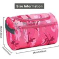 thumbnail image 3 of CHAO Bolsa de viaje colgante para cosméticos, bolsa de almacenamiento de maquillaje de gran capacidad para gimnasio con asa para hombres y mujeres, 3 of 5