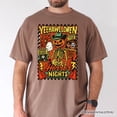 thumbnail image 5 of Yee Haw Halloween Retro Pumpkin Skeleton T-Shirt, Spooky Country Western Tee for Fall, 5 of 8