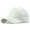 White, variant on Herrnalise Ponytail Messy Buns Trucker Plain Baseball Visor Cap Unisex Glitter Hat