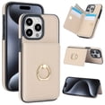 thumbnail image 5 of iPhone Wallet Case with Card Holder - 360° Rotating Ring Kickstand, Magnetic Clasp, Durable Shockproof Cover, Premium Protection, and Stylish Design for iPhone 15, 14, 13, 12, 11 Pro Max SE 2022, 5 of 5
