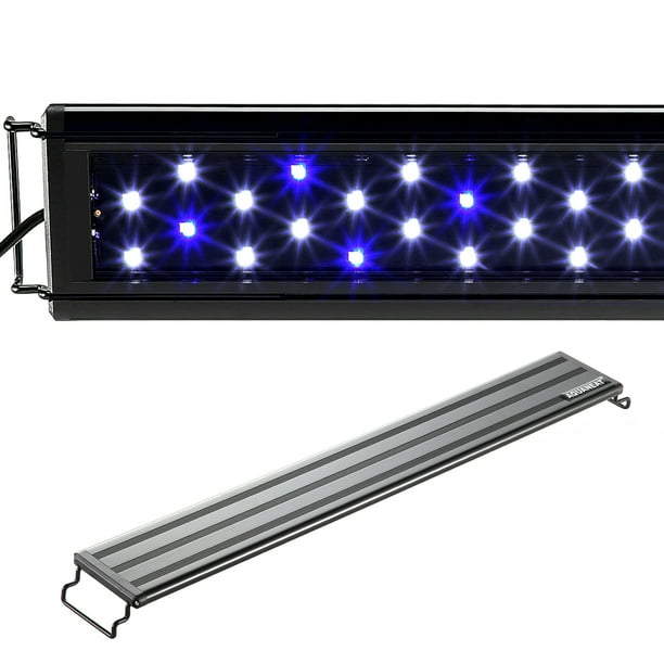 Aquaneat Led Aquarium Light Blue And White 48 54 Inch Fresh Water Fish Tank Com Aquaneat Led Aquarium Light Blue And, 48 Inch Aquarium Light Fixture
