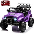 thumbnail image 1 of 12V Ride-On Truck for Kids 3-8 - 2WD Electric Car with Remote Control & Spring Suspension, 1 of 5