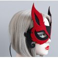 thumbnail image 2 of Máscaras de disfraces para mujeres Fiesta de baile de carnaval Máscaras de bola de media cara Decoración de vestido de fiesta de Halloween (estilo B) JAMW Sencillez, 2 of 3