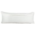 thumbnail image 6 of Ox Bay Indoor Mosaic Geometric Stripe Throw Pillow, Black / White, 14" x 36", 6 of 8