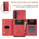 thumbnail image 5 of M2 Series for Samsung Galaxy A16 5G Case PU+PC+TPU Phone Cover Detachable Wallet - Green, 5 of 5