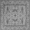 thumbnail image 1 of Ahgly Company Indoor Square Oriental Gray Industrial Area Rugs, 4' Square, 1 of 4