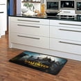 thumbnail image 5 of SKYSONIC Happy Halloween Kitchen Rugs 39×20 in,Non Slip Washable Cushioned Carpets Polyester AntiFatigue Comfort Porch Floor Mat Doormat Halloween Decoration, 5 of 7