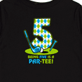 thumbnail image 4 of Inktastic Golf Par-tee 5th Birthday Boys Long Sleeve Toddler T-Shirt, 4 of 5