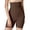 Coffee, variant on High Waist Strong Compression Tummy Control Shapewear Shorts, Diamond Texture Lifting Mid Thigh Shaper, 1 Piece, M-L-XL-XXL Plus Size Friendly