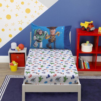 Toy Story 4 Toddler Sheet Set - Walmart.com - Walmart.com