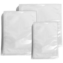 300 Pcs Vacuum Sealer Bags, 6.3 Mil Heavy Duty Chamber Machine Sealing Bags, 6 x 8 in, 8 x 10 in, 10 x 10 in, 3 Sizes Food-Safe Clear Plastic Vacuum Pouches for Commercial Sealing Machines