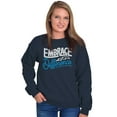 thumbnail image 4 of Embrace Differences Autism Awareness Sweatshirt for Men or Women Brisco Brands S, 4 of 6