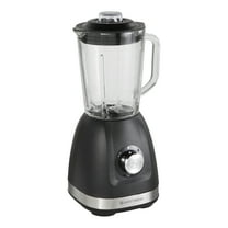 West Bend Multi-Function Blender, 48 oz Glass Jar, with Travel Cup, in Black