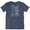 Blue, variant on Kind Heart Fierce Mind Brave Spirit Encouraging T-Shirt for Women (Distressed) Charcoal Grey