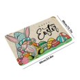 thumbnail image 3 of Kaireo Polyester Carpet, Easter Bunny Floor Mat In the Hallway Wear Floor Mat In the Library Thickened Skin Friendly Floor Mat, Carpet, 3 of 7